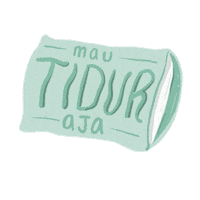 tired sleep Sticker