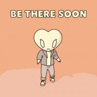 Ill Be There On My Way GIF by LT3 Creations