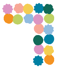 Circle Dots Sticker by Erstwilder