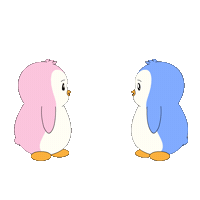 I Love You Hug Sticker by Pudgy Penguins