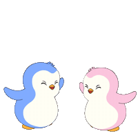 I Love You Hug Sticker by Pudgy Penguins