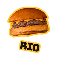 Rio Hamburgueria Sticker by Mora Burger