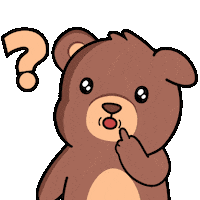Question Mark What Sticker by BEARISH