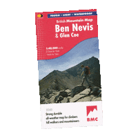HARVEYMaps ben nevis harveymaps harvey map harvey maps Sticker