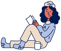 Book Reading Sticker by alphaben