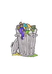 zhana_radeva books trash trashbookclub Sticker