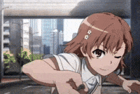 Toaru Kagaku No Railgun Coin GIF