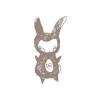Illustration Bunny Sticker by Amenity Ave