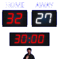 27 Away Sticker