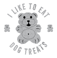 Dog Treats Sticker by GrandmaLucys