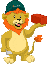 Lion Leo Sticker by Gundlach Bau und Immobilien