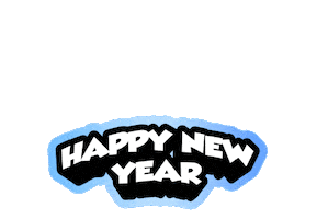 Happy New Year Fun Sticker by TORRESgraphics