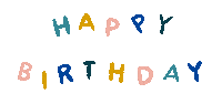 Happy Birthday Sticker