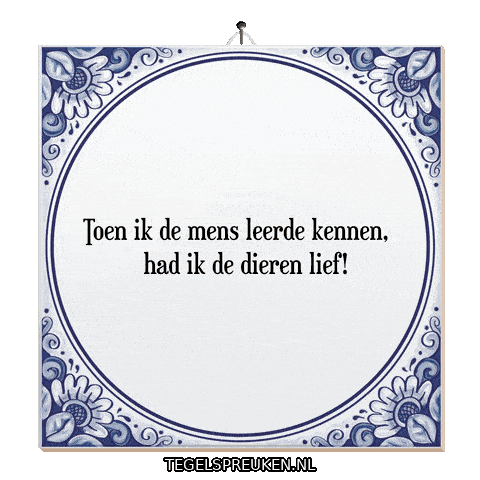 Respect Nl Sticker by Tegelspreuken.nl