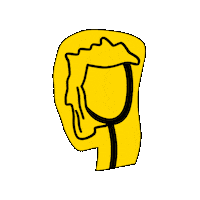 Stickman Mullet Sticker by PAK'nSAVE NZ