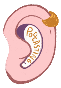 Podcast Listen Sticker by G_boeva