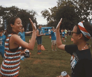 hi five fraylife GIF by DC Fray