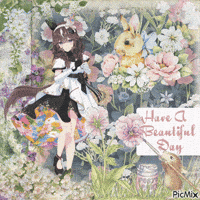 Uma Musume Pretty Derby Flowers GIF