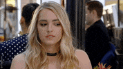 confused katelyn tarver GIF by Famous in Love