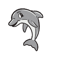 Dolphin Swim Lessons Sticker by Buzz Franchise Brands