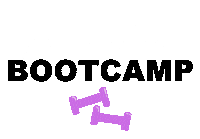 Bootcamp Sticker by Haute Barre Studio