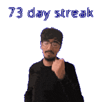 74 Day Chain Sticker