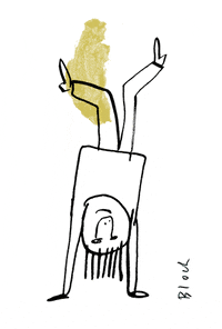 happy fun GIF by Serge Bloch