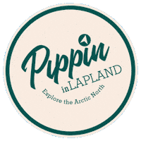 Winter Dogsled Sticker by Pippin in Lapland
