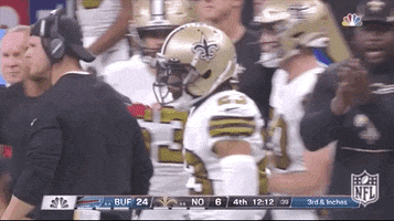 New Orleans Saints Football GIF by NFL
