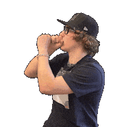 Fu Middle Finger Sticker by Jan Metternich