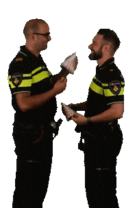 politie party agent politie wijkagent Sticker