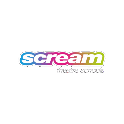 Exclamation Wow Sticker by Scream Theatre Schools