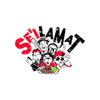 SeIndonesia_idn selamat sei sapi slank Sticker
