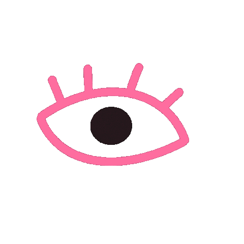 Pink Eye Sticker