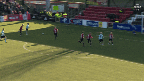 Red Army Celebration GIF by Cliftonville Football Club