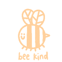 miriahhernden bee save kind bees Sticker