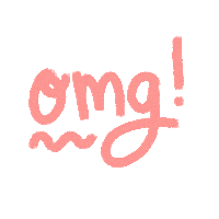 Oh My God Omg Sticker