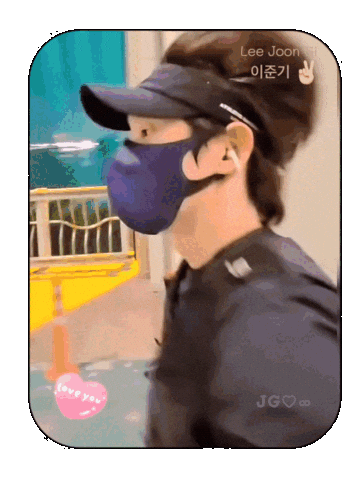 Love You Running Sticker