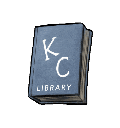 kclibrary giphyupload book books library Sticker
