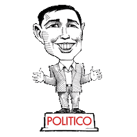 Andrew Yang Democrat Sticker by POLITICO