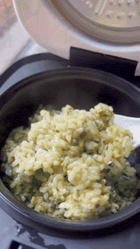 Pesto Risotto Without Stirring | Rice Robot