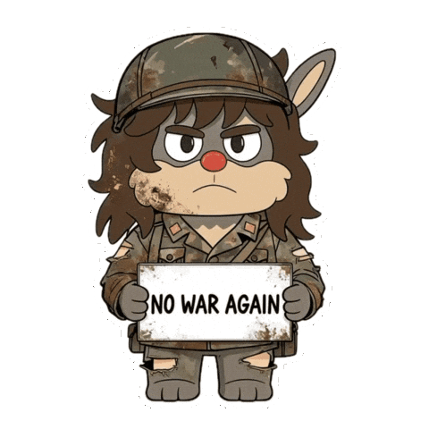 Landing War Sticker