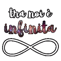 federica carta infinity Sticker