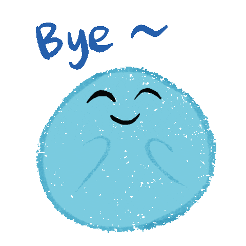 See Ya Goodbye Sticker by arlyna