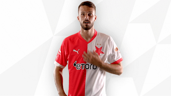 Jakub Hromada Football GIF by SK Slavia Praha