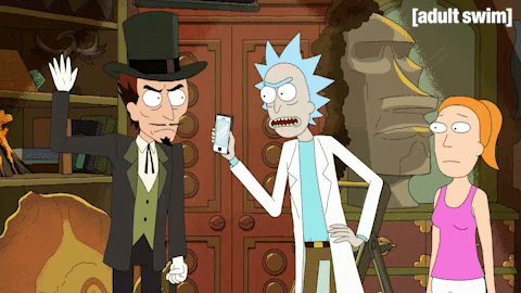 Season 1 Fight GIF by Rick and Morty