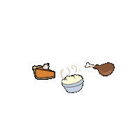 hellomrsharwick food thanksgiving harwick hellomrsharwick Sticker