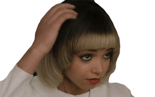 Ella Balinska Hair Sticker by Charlie's Angels
