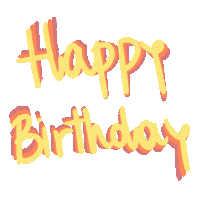 Happy Birthday Sticker