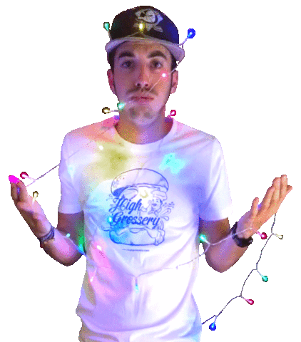 sad new year Sticker by High Grossery